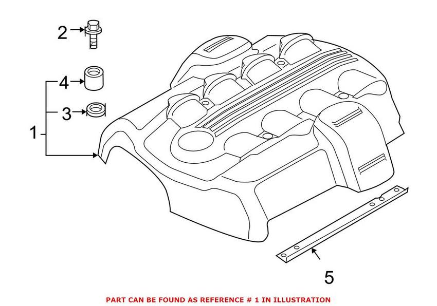 Engine Cover - Center